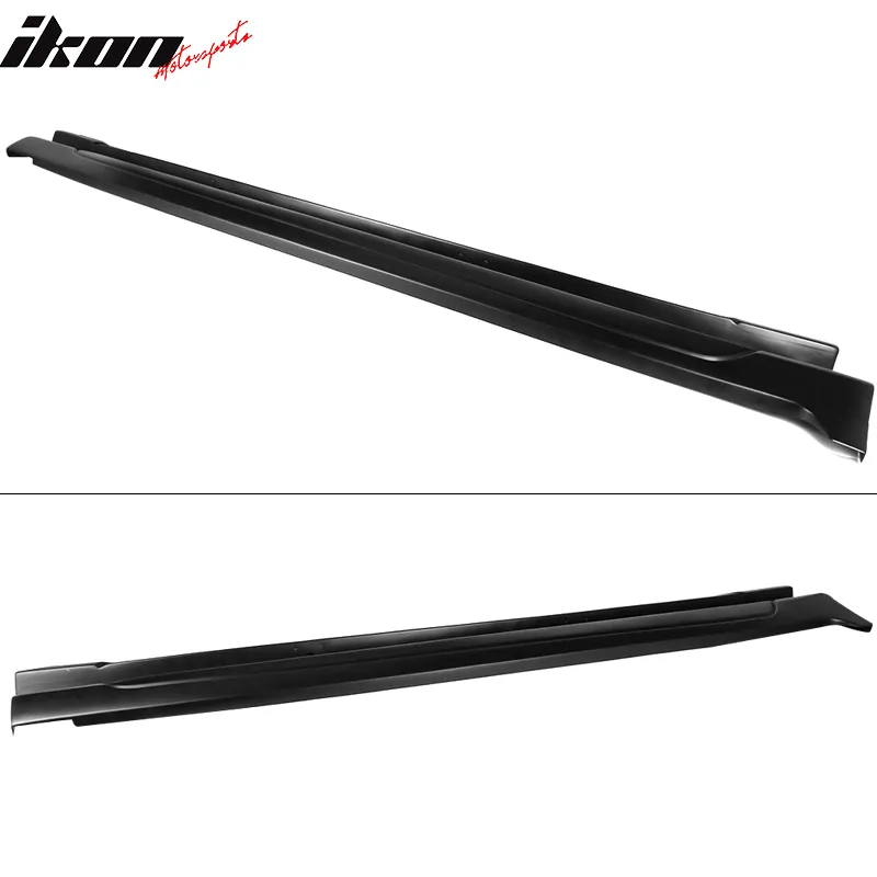 2018-2024 Camry IKON Side Skirt & Gloss Black Rocker Panel