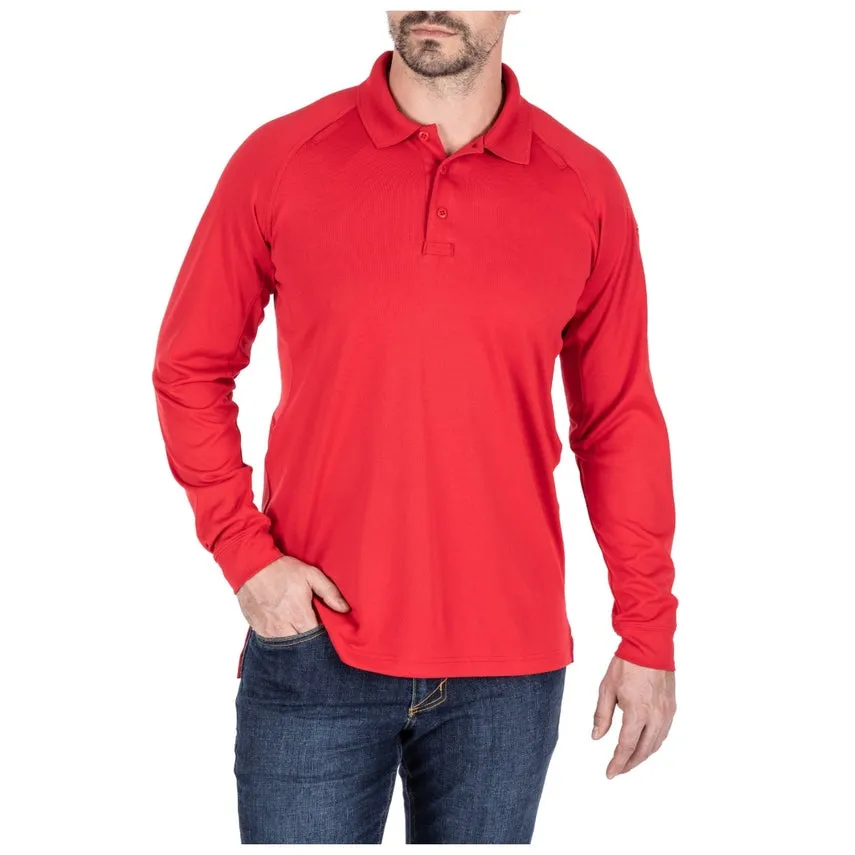 5.11 Mens Performance Long Sleeve Polo Shirt - Size Tall