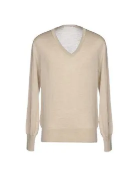 Alexander Mcqueen Man Jumper Ivory L INT