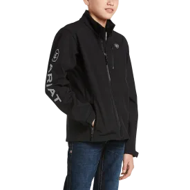 Ariat Boy's Logo 2.0 Black Softshell Jacket