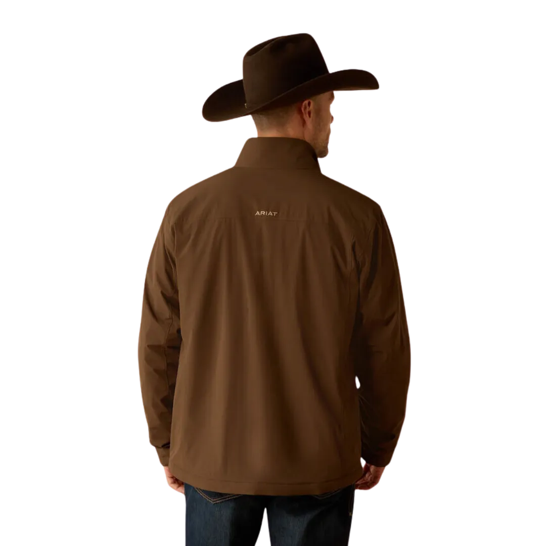 Ariat Men's Pioneer Stretchshell Brown Jacket