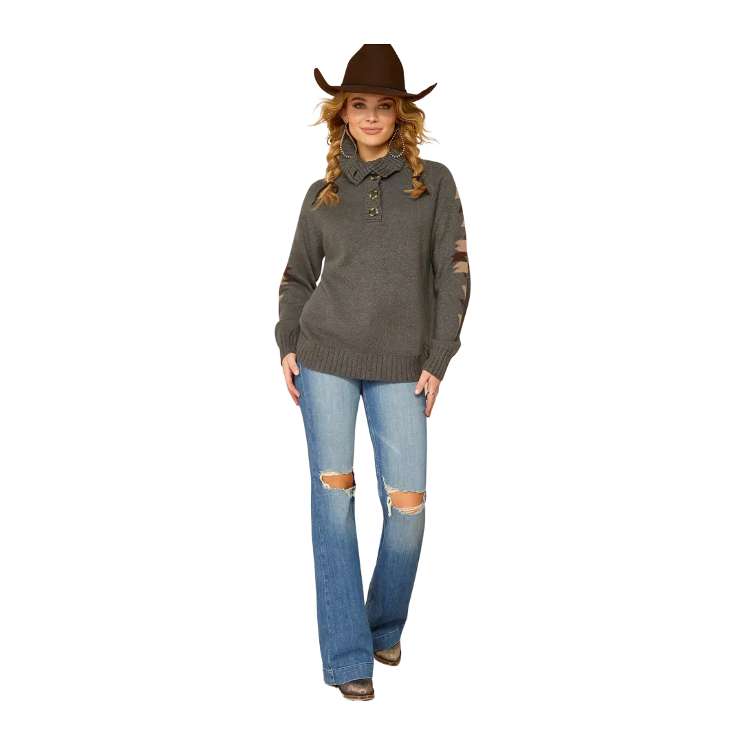 Ariat Women's Madison Heather Grey Sweater