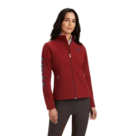 Ariat Women's New Team Softshell Red & Serape Jacket