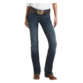 Ariat Women's Real Amora Mid Rise Bootcut Jeans