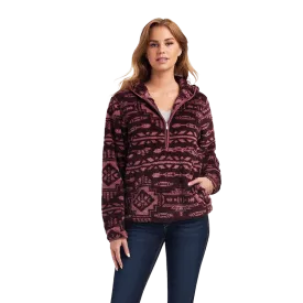 Ariat Women's Real Barber Pullover Maroon Hoodie