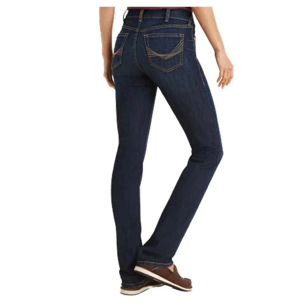 Ariat Women's Real Greta Perfect Rise Straight Leg Jeans