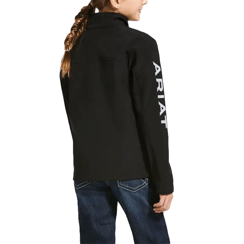 Ariat Youth New Team Black Softshell Jacket