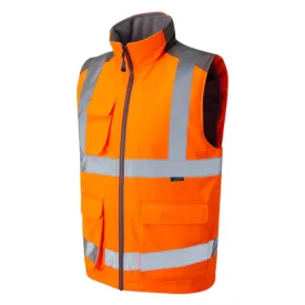 BAM Ritchies Torrington Hi Vis Bodywarmer Orange