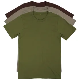 Basic Cotton T-Shirt Backwoods Pack | Made in USA