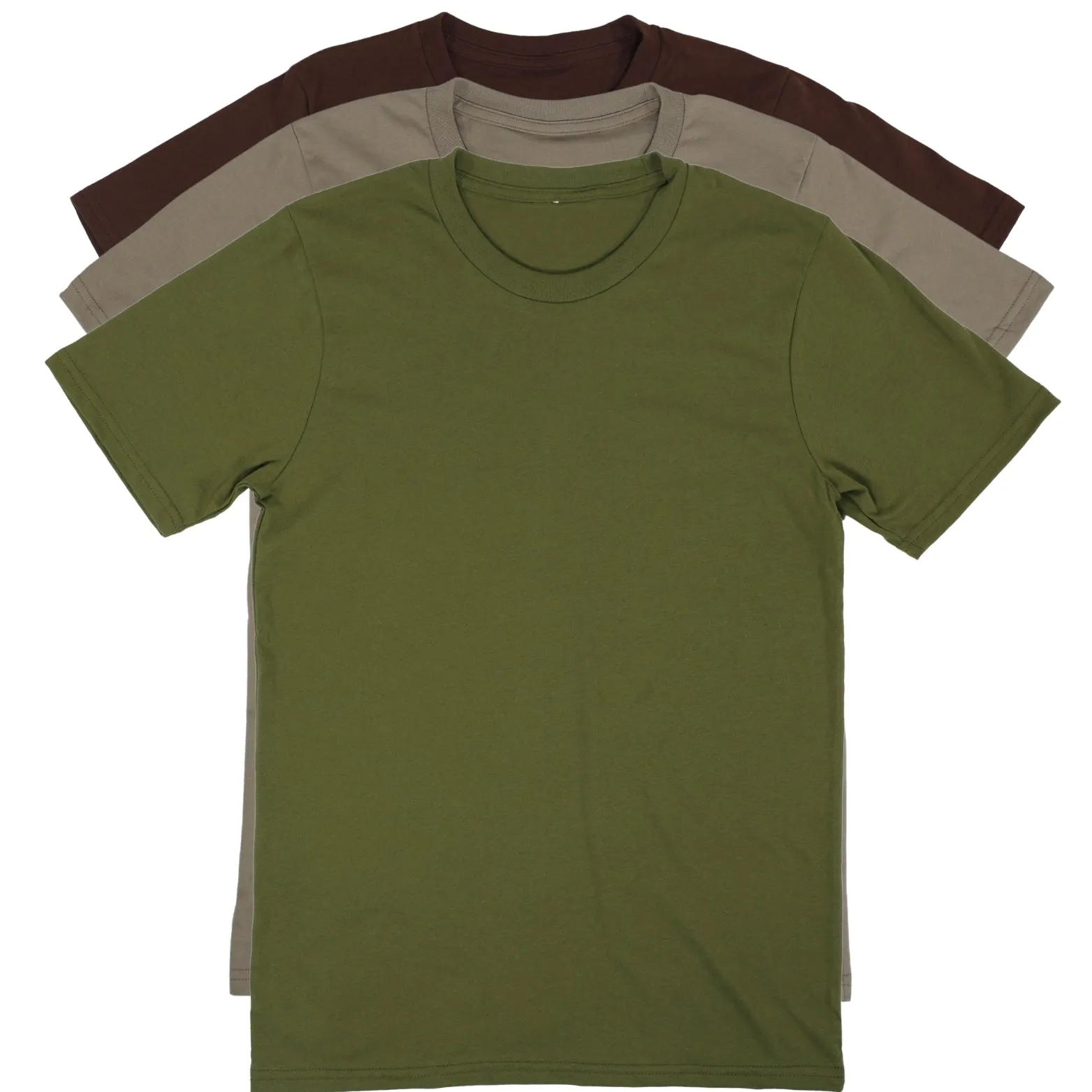 Basic Cotton T-Shirt Backwoods Pack | Made in USA