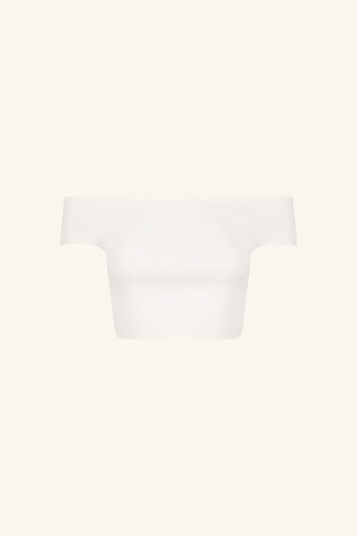 BASIC OFF SHOULDER TOP - IVORY