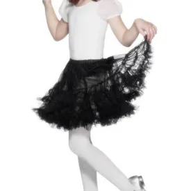 Black Layered Petticoat