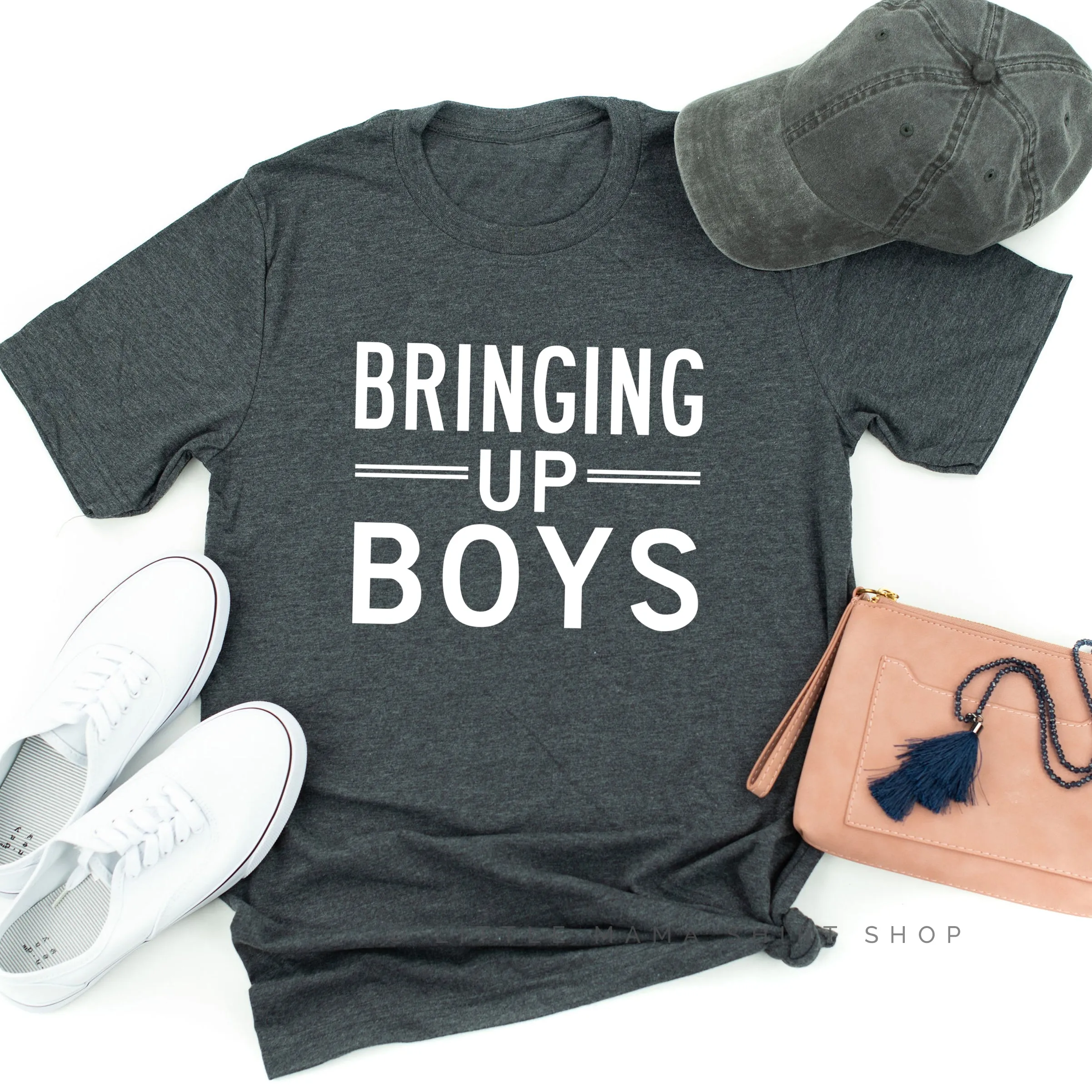 Bringing Up Boys® - Block Font - Unisex Tee