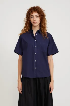 Chiara Short Sleeve Shirt Navy