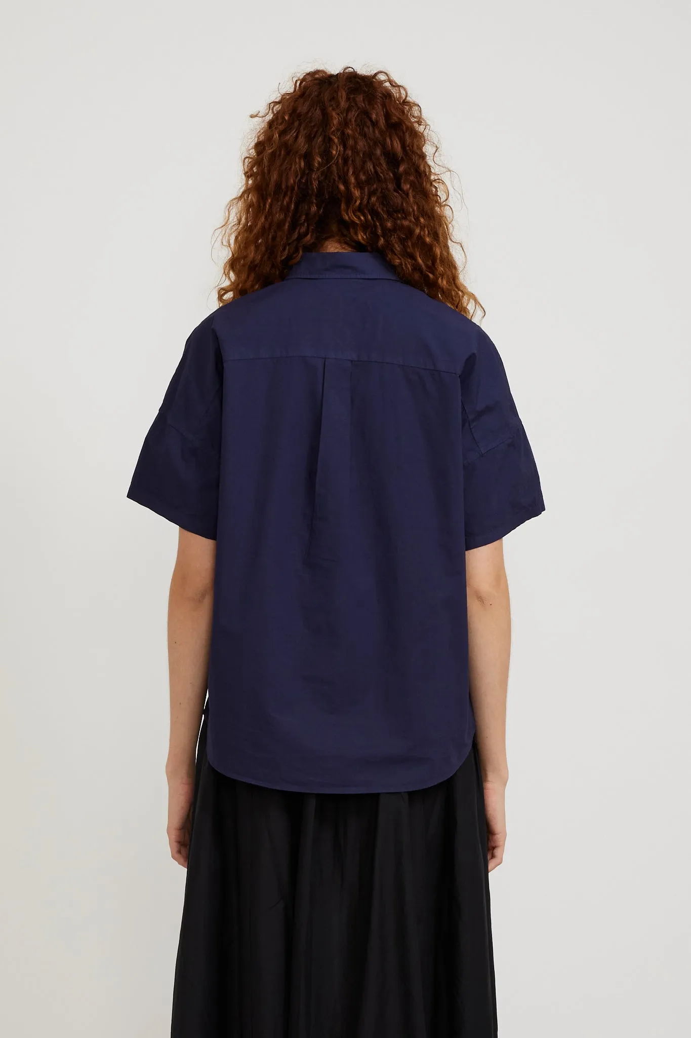 Chiara Short Sleeve Shirt Navy