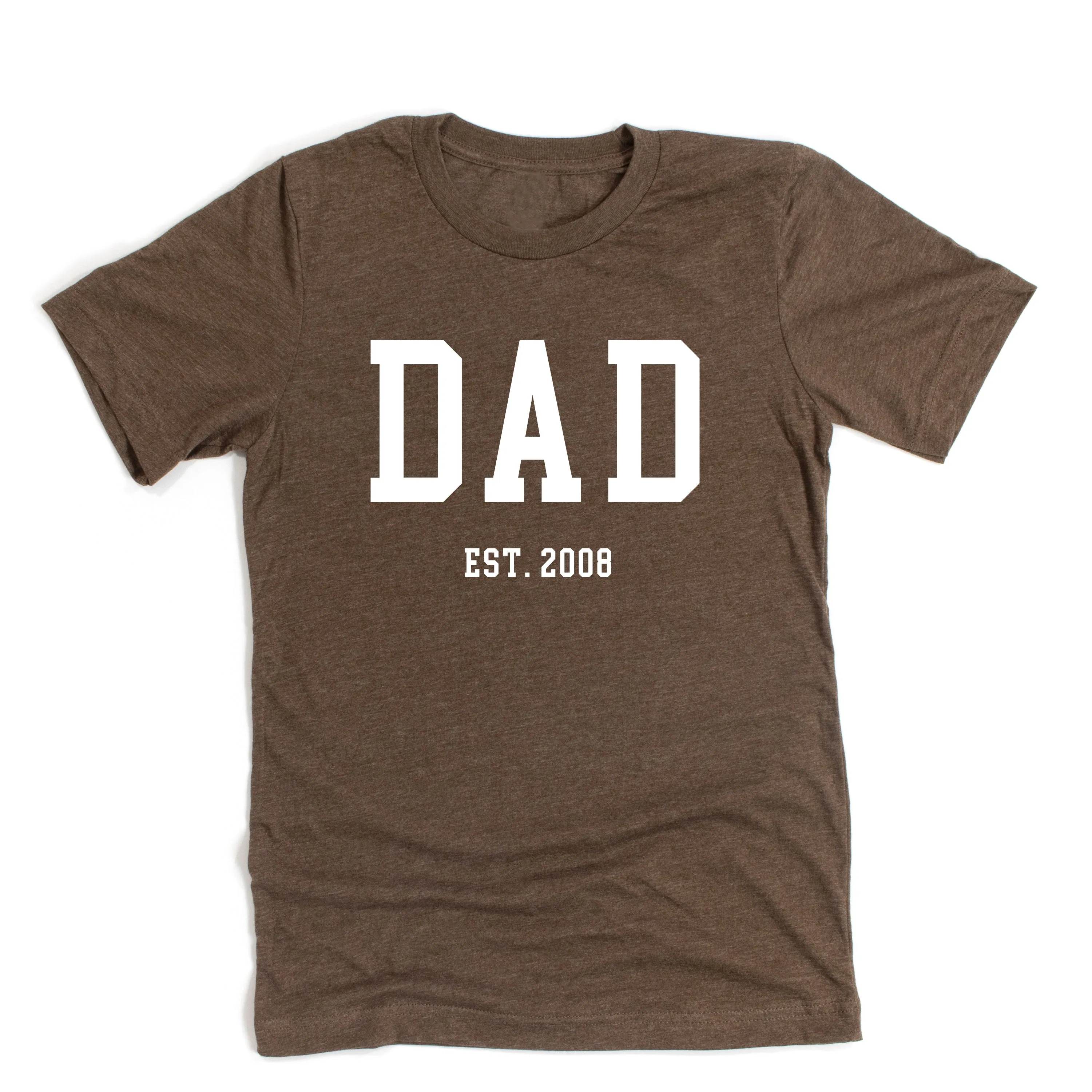 DAD - EST. (Select Your Year) - Unisex Tee