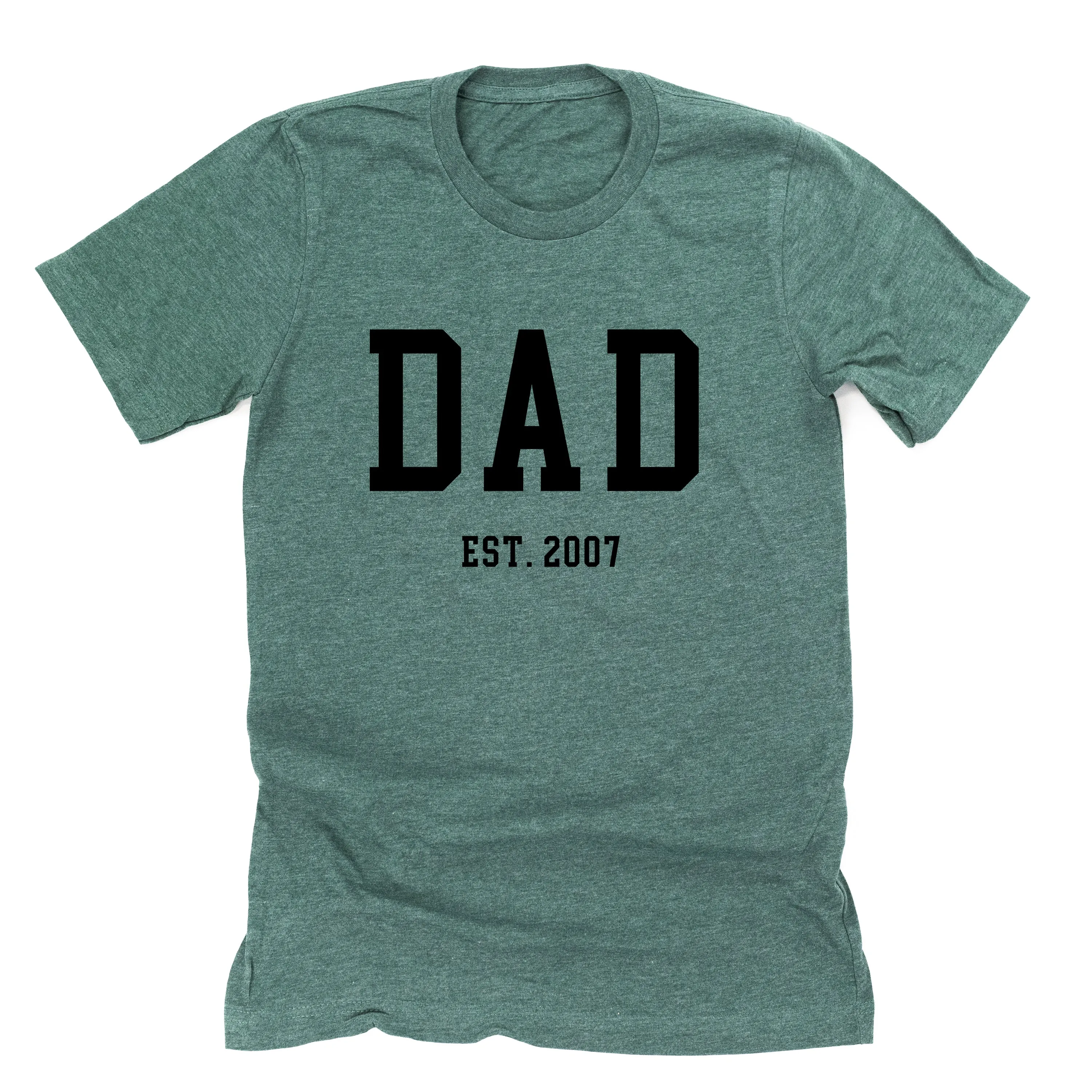 DAD - EST. (Select Your Year) - Unisex Tee