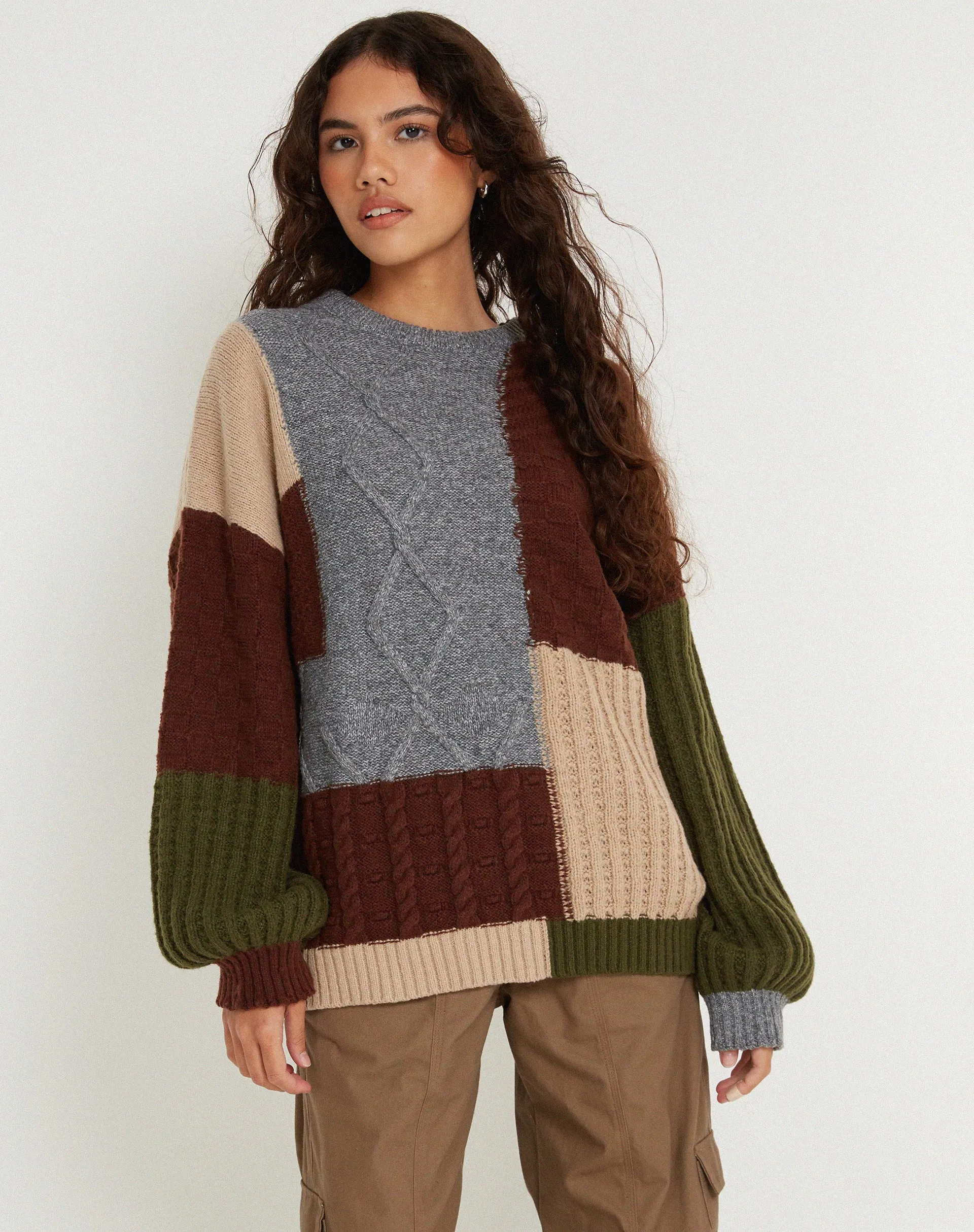 Danar Jumper in Patchwork