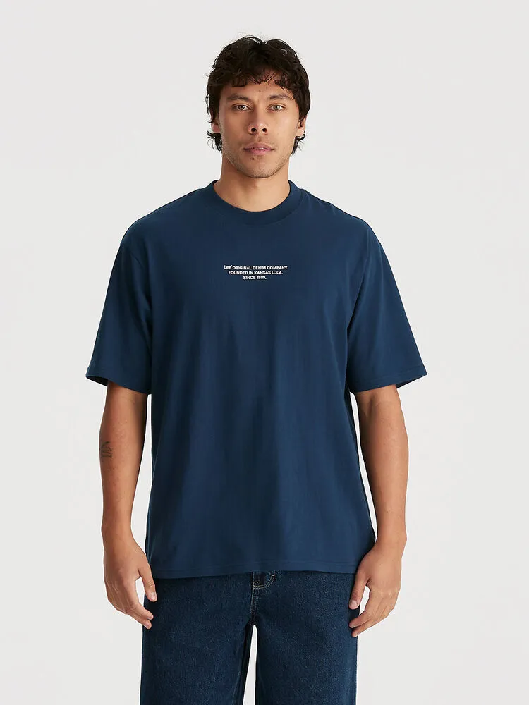 DENIM CO BAGGY TEE