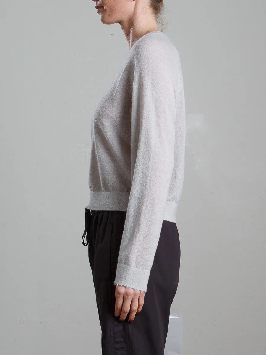 Desi Pullover in Dulce Knitwear - Cloud