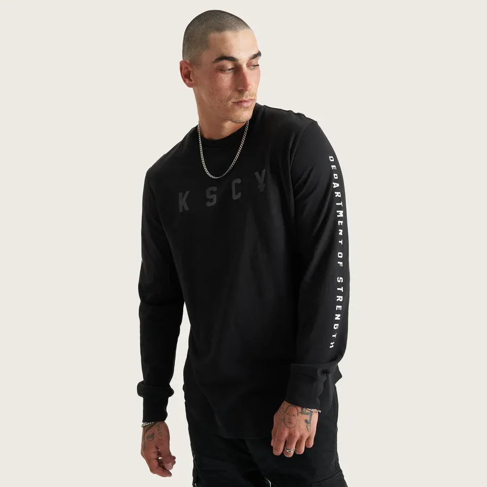 EADER DUAL CURVED LS TEE