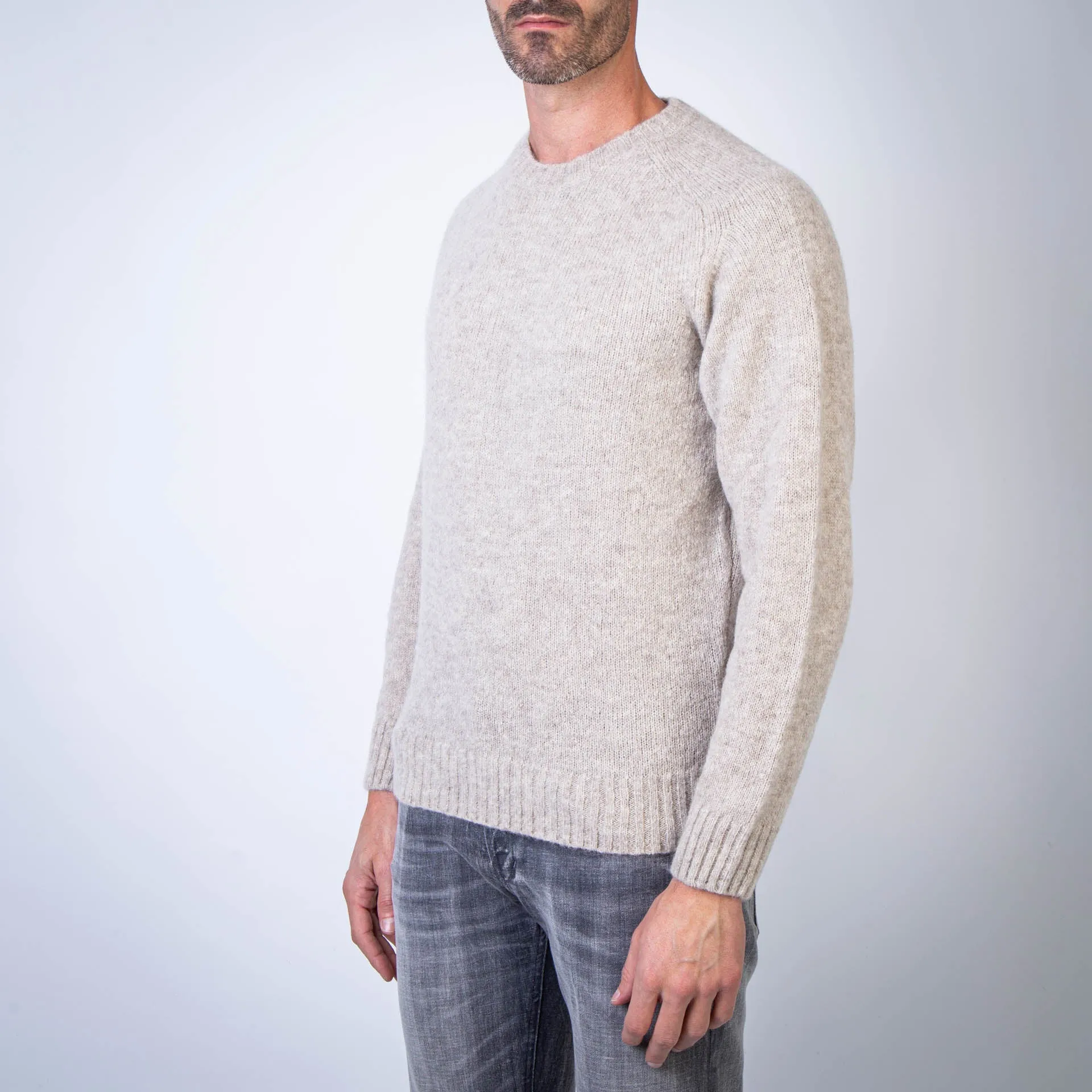 FILIPPO DE LAURENTIIS SWEATER GC3MLM WA5R 031 BEIGE