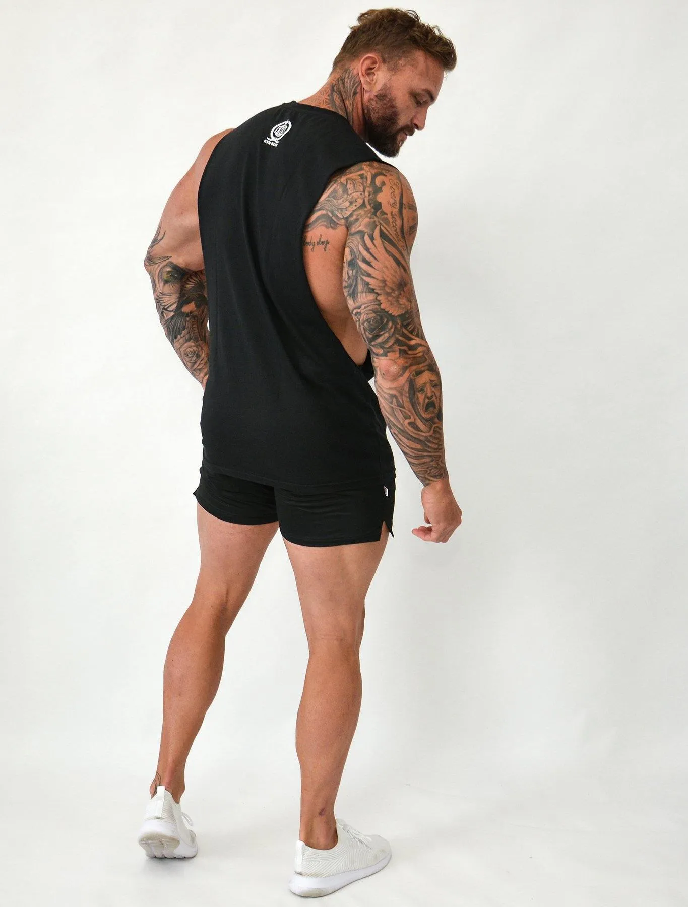 FUCK SLEEVES | Men's Muscle Gym Tank | Black