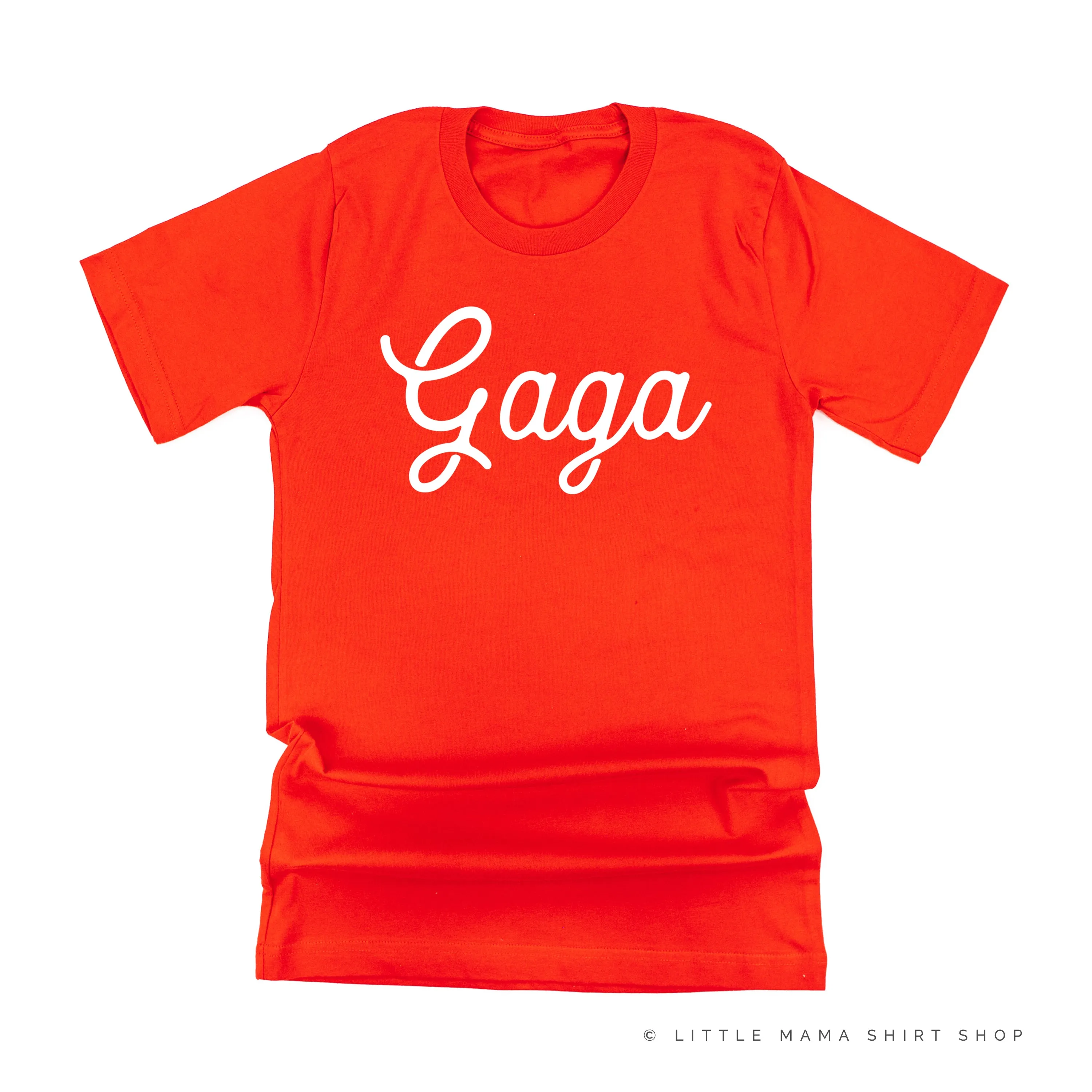 Gaga - Script ﻿- Unisex Tee