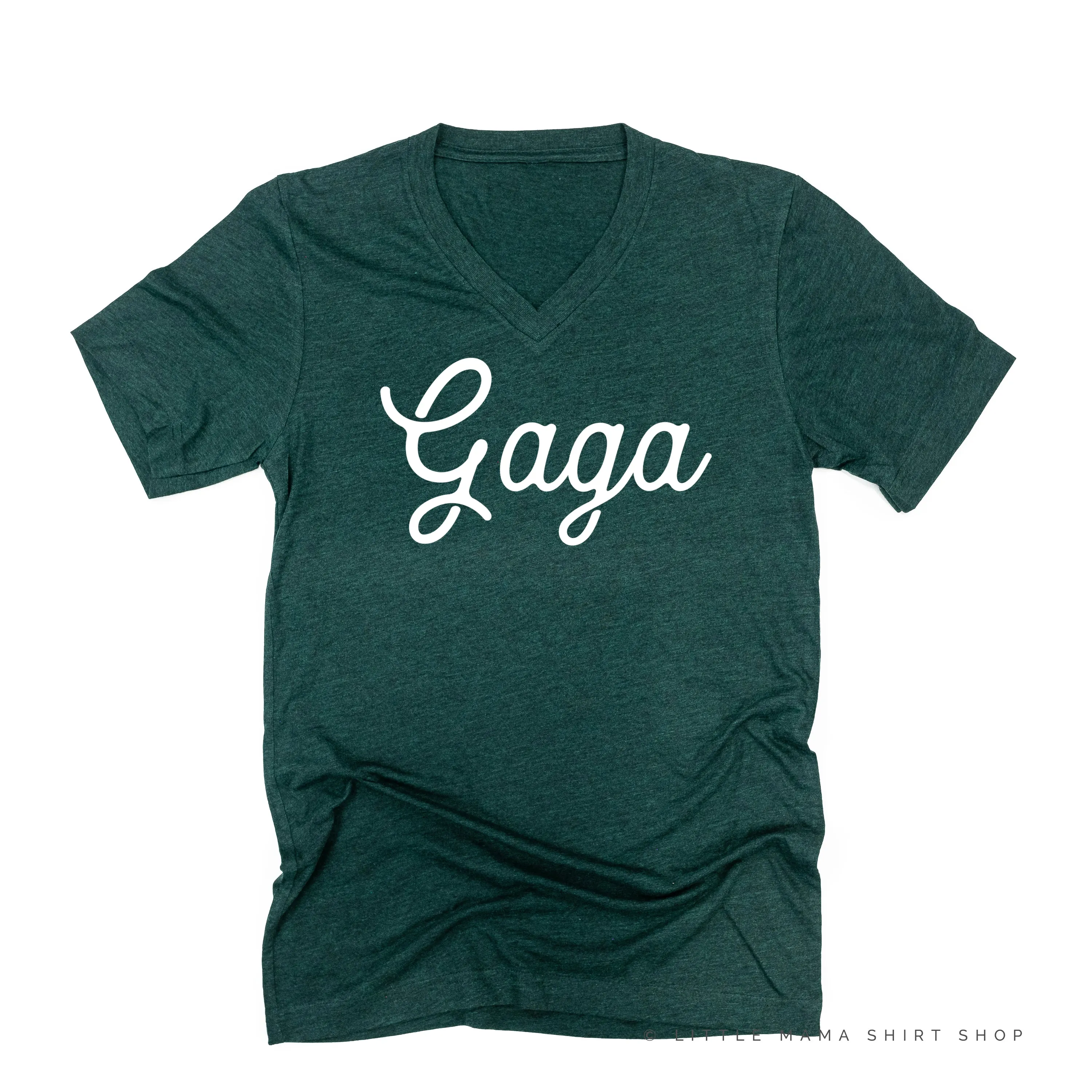 Gaga - Script ﻿- Unisex Tee