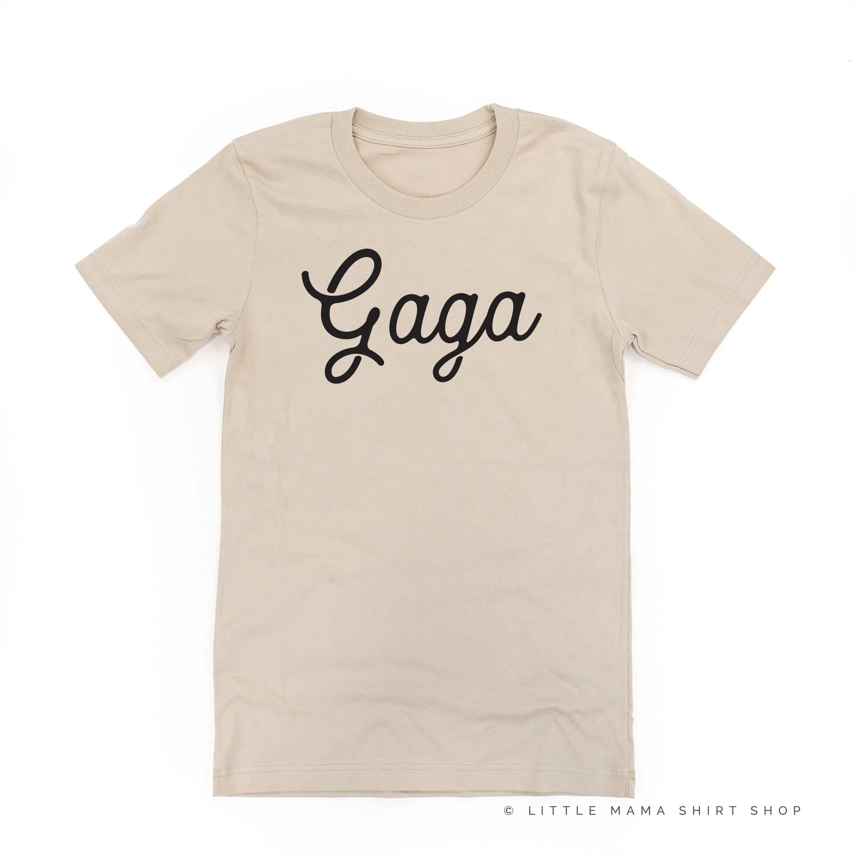 Gaga - Script ﻿- Unisex Tee