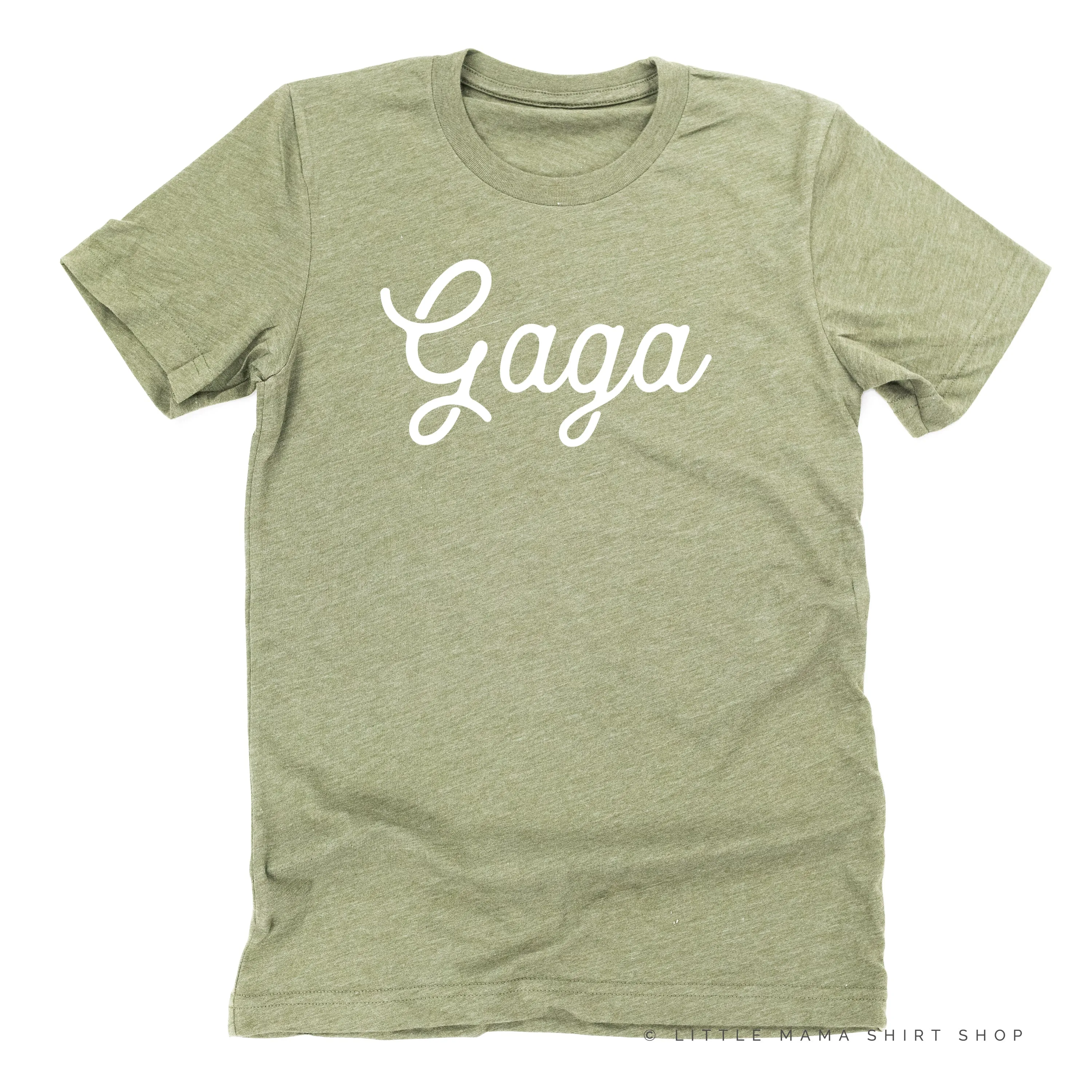 Gaga - Script ﻿- Unisex Tee