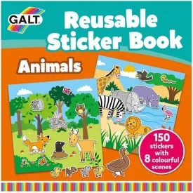 Galt Reusable Sticker Book Animals