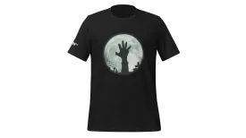 Halloween Moon Zombie Graveyard T-shirt