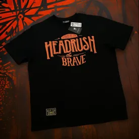 *HEADRUSH* (Black) ~The Brave~ 3D   Print Short Sleeve T-Shirt