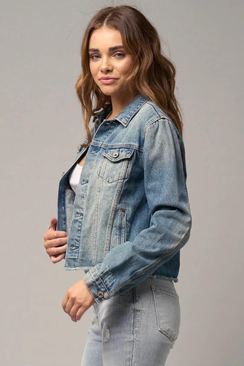 Insane Denim Faith Cropped Jackets