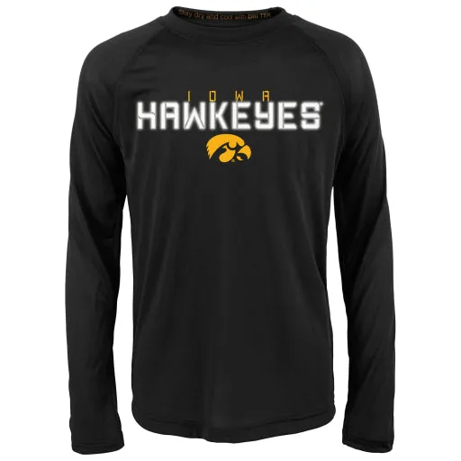 Iowa Hawkeyes Gen2 Youth L/S Dri Tek Shirt