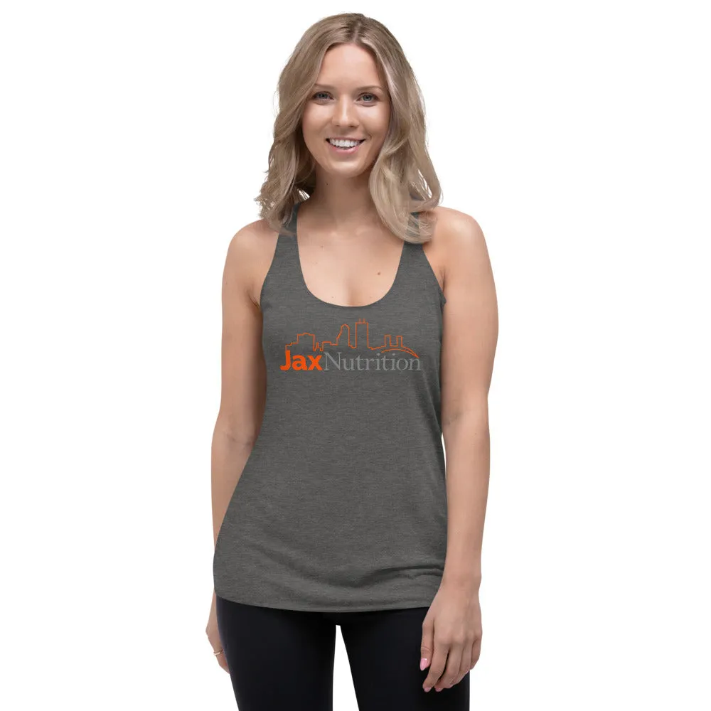 Jax Nutrition Full Color Logo Women's Racerback Tank | Bella   Canvas 8430