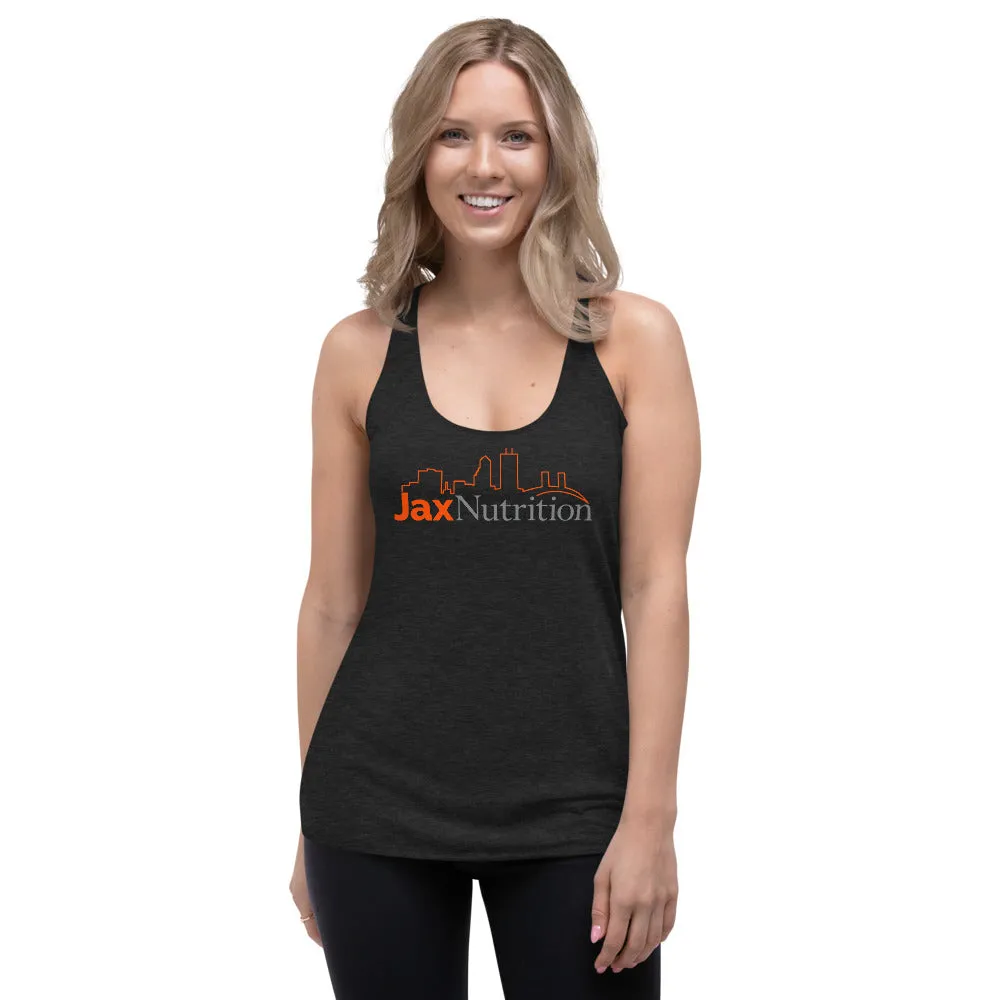 Jax Nutrition Full Color Logo Women's Racerback Tank | Bella   Canvas 8430