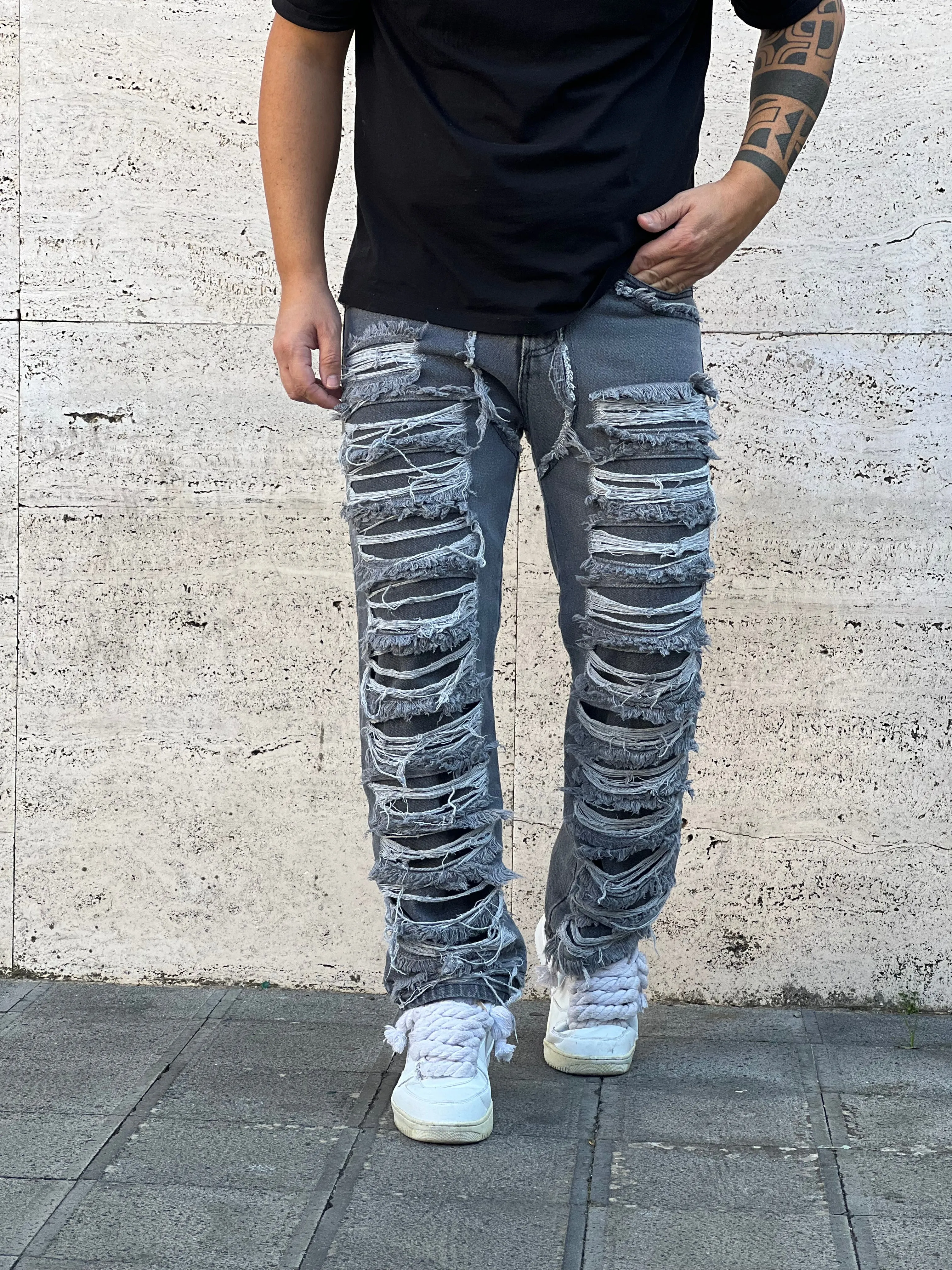 Jeans Rodrigo  grigio