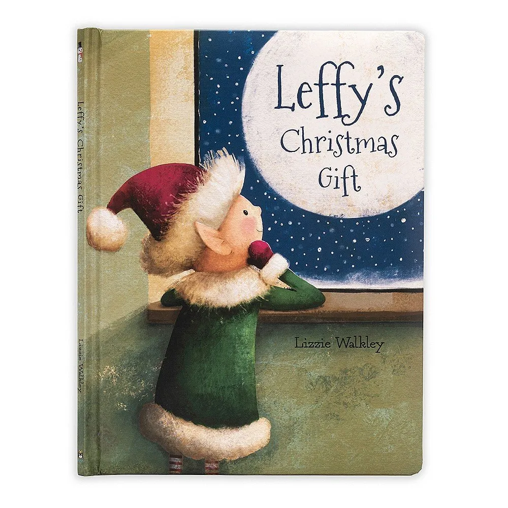 Jellycat Book Leffy's Christmas Gift Book