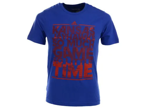 Kansas Jayhawks Adidas So Much Game Youth Shirt