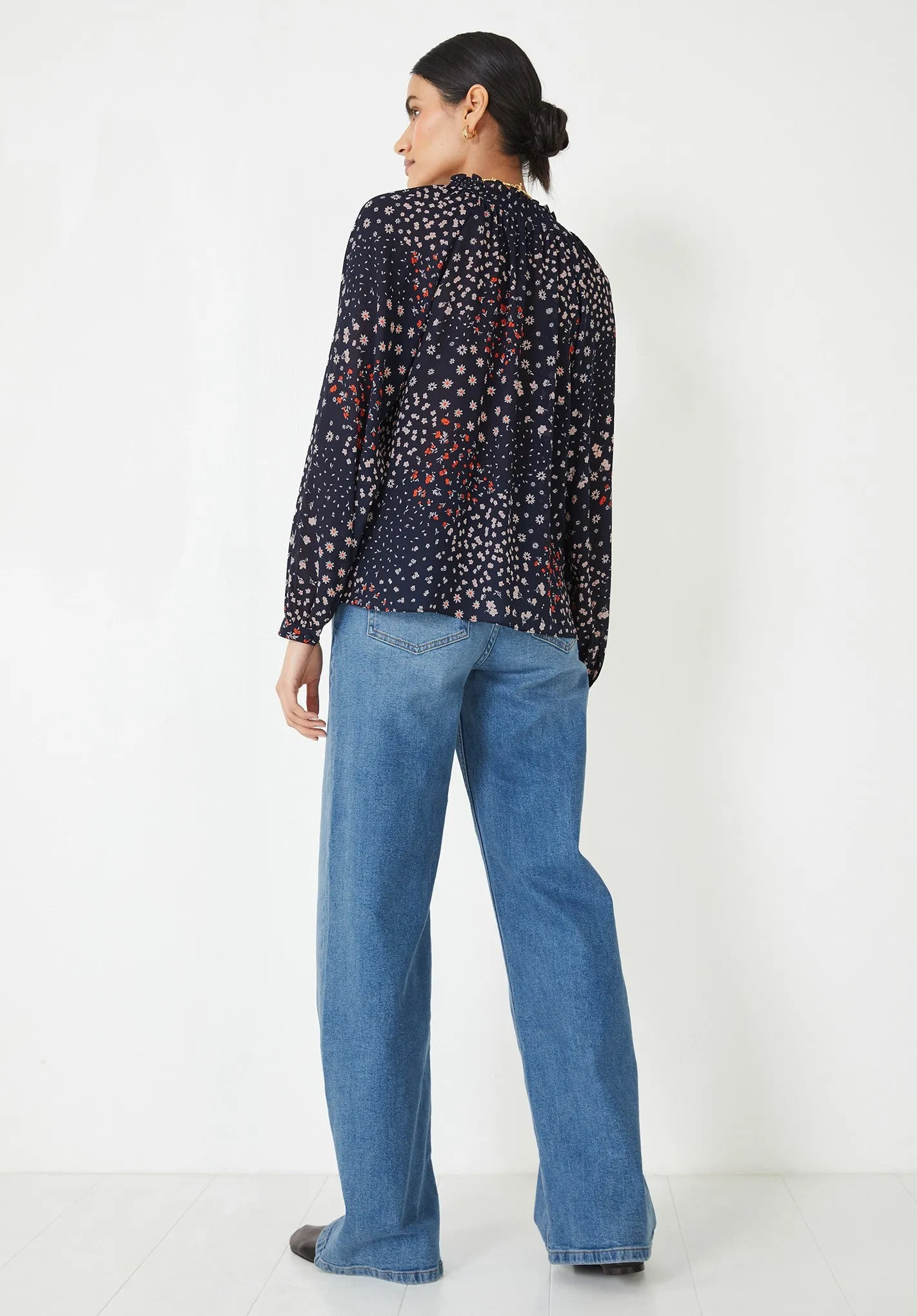 Kathleen Floral Long Sleeve Blouse