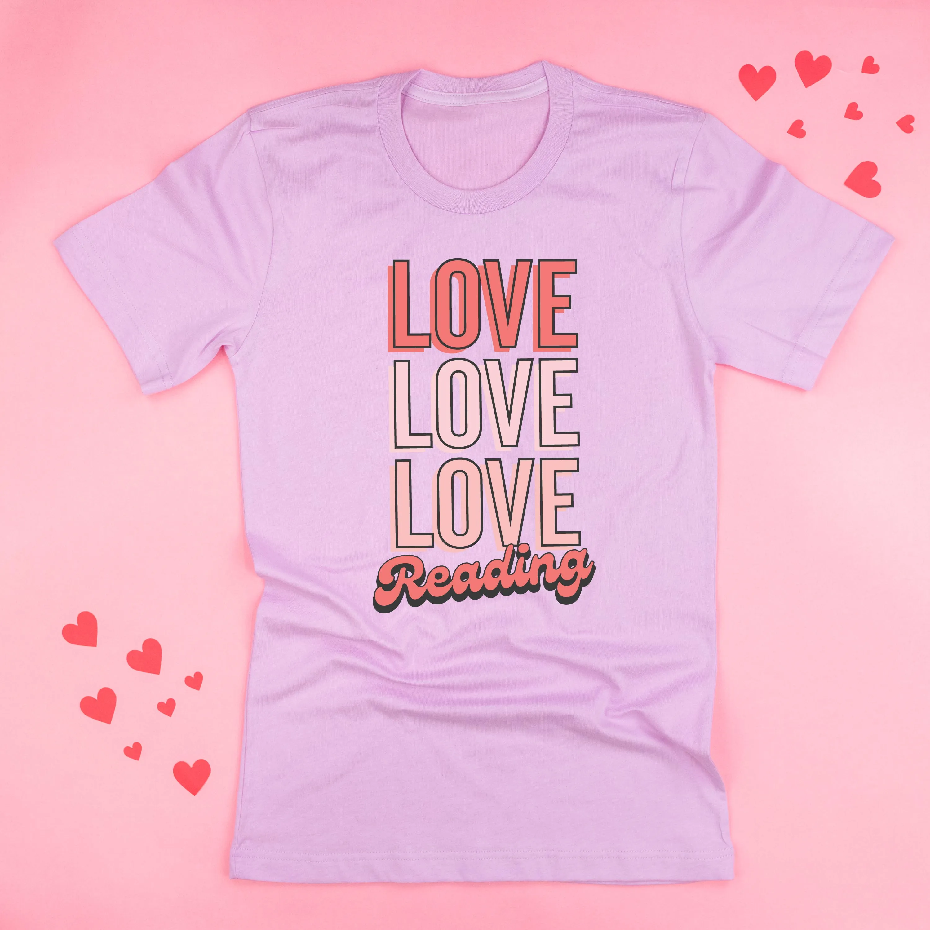 Love Love Love Reading - Unisex Tee