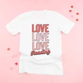 Love Love Love Reading - Unisex Tee