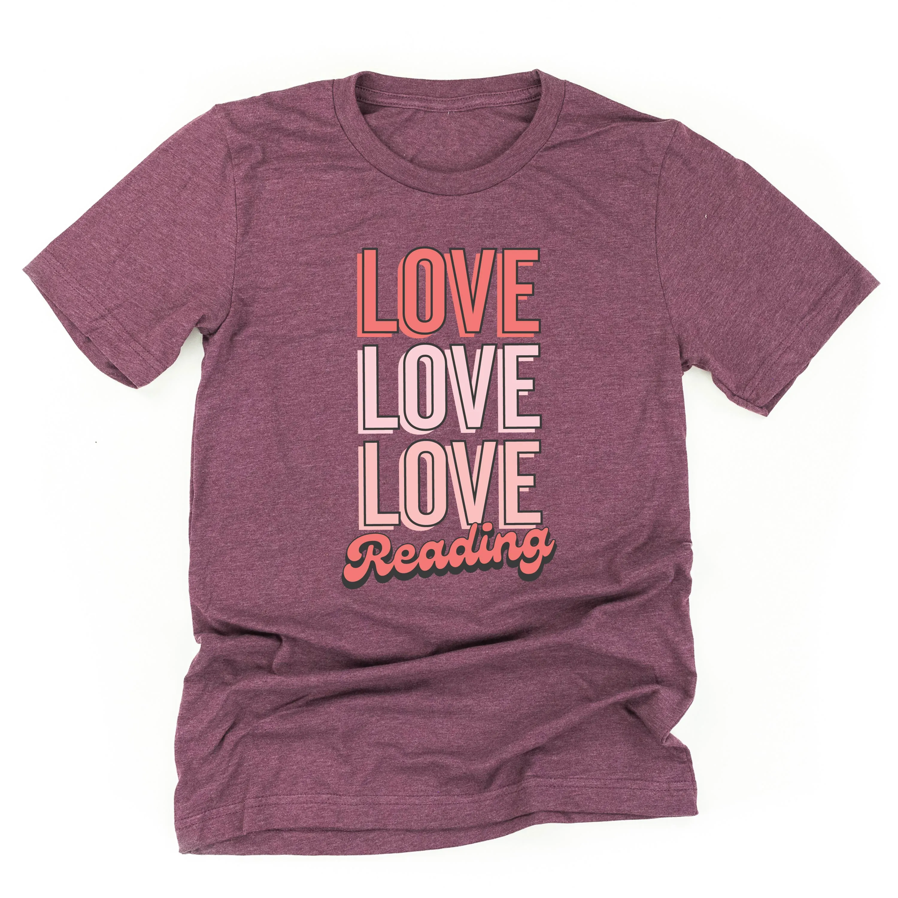 Love Love Love Reading - Unisex Tee