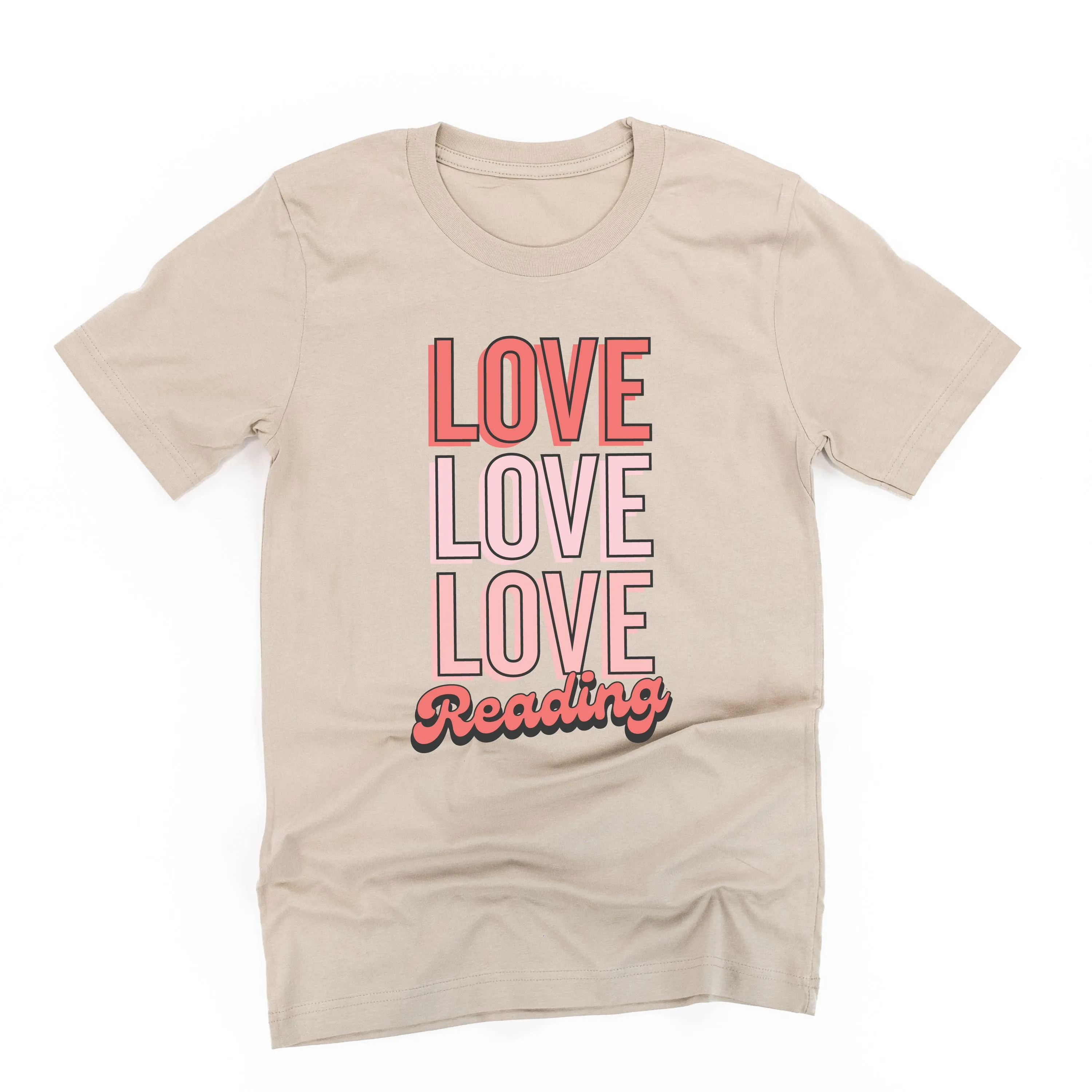 Love Love Love Reading - Unisex Tee