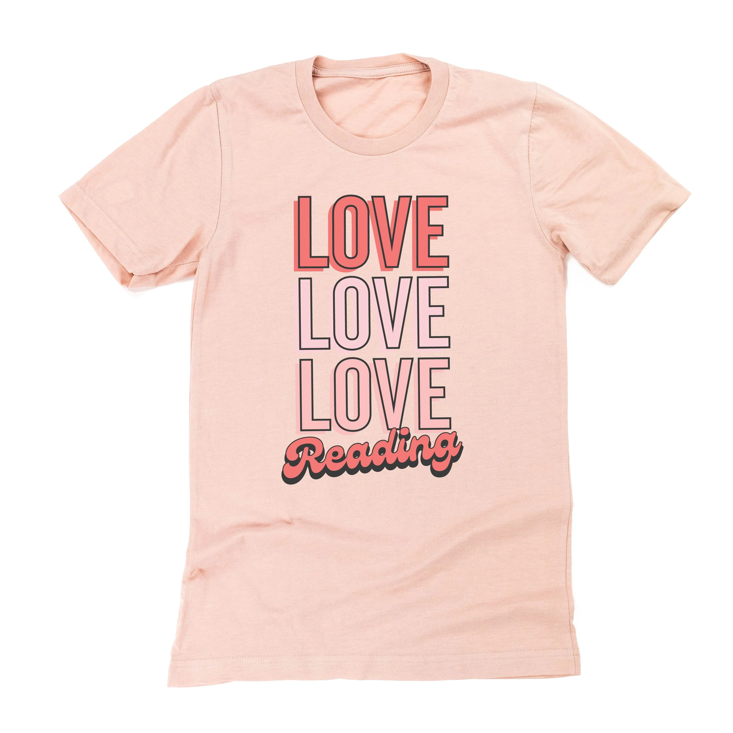 Love Love Love Reading - Unisex Tee