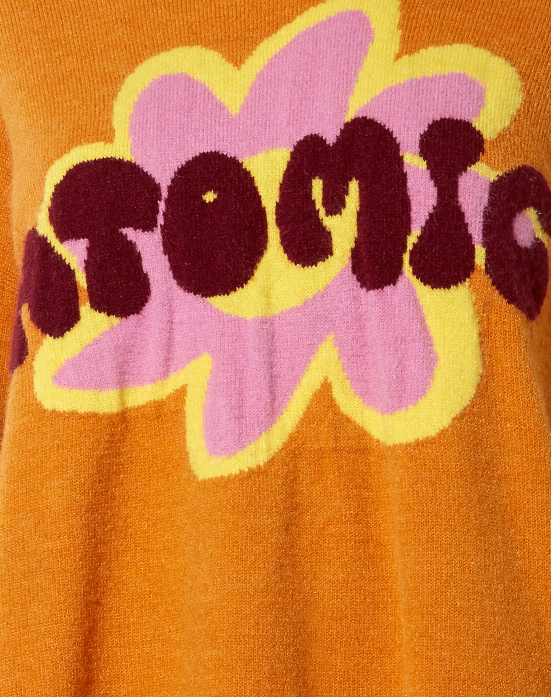 Lulees Jumper in Orange Atomic