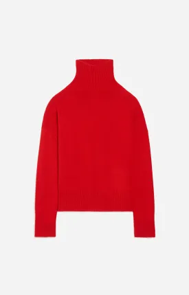 Malo Sweater in Coquelicot