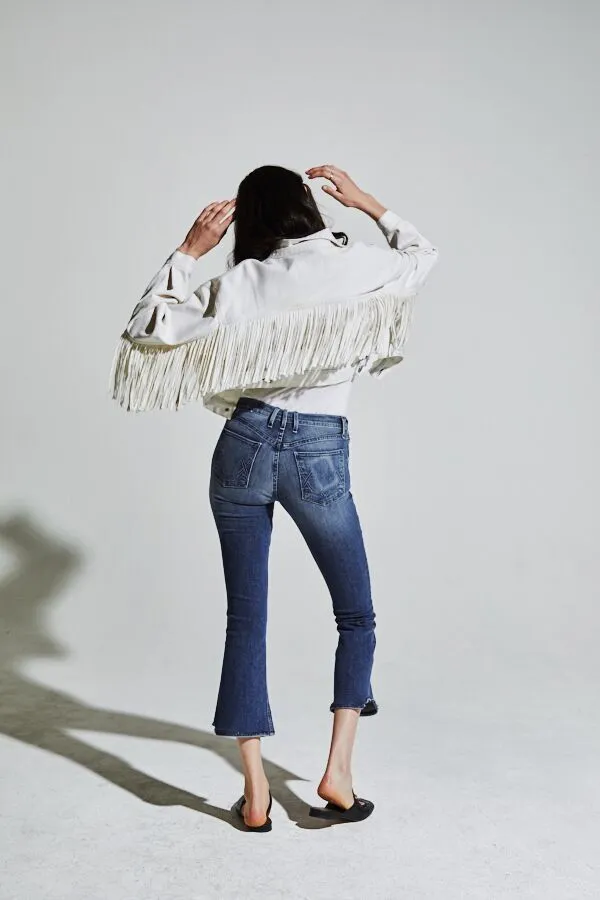 MCGUIRE- Can't Buy Me Love Fringe Jacket Bone